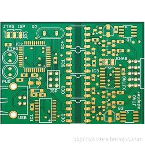 Customed PCB Boards FR4 Green Solder Mask with ENIG Multi
